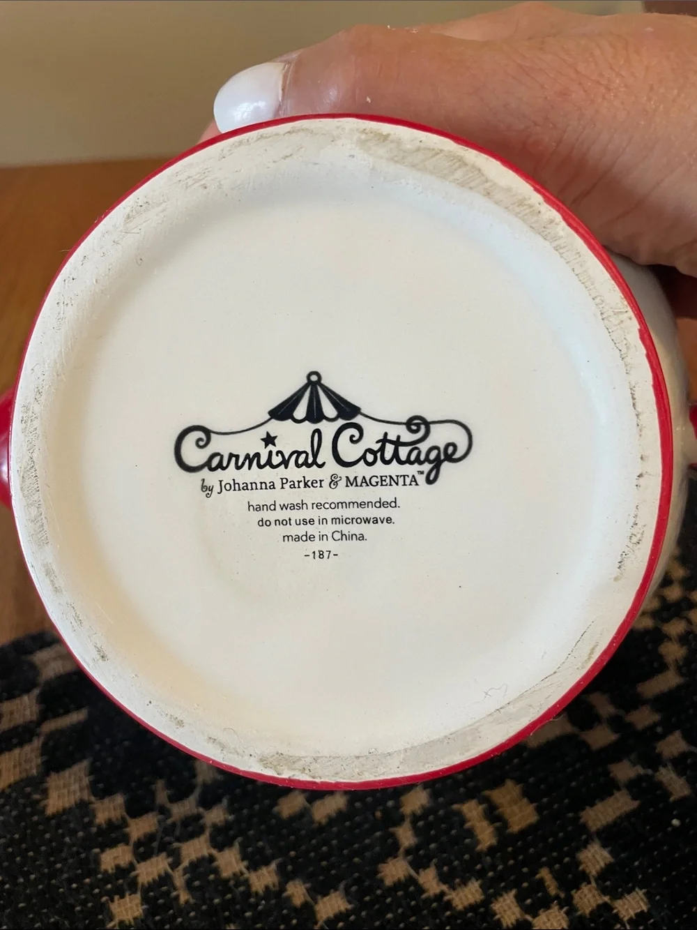 Joanna Parker Carnival Cottage Teapot